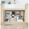 imageGE Continuous Feed Garbage Disposal 13 Horsepower Good for Grinding Fruit Peels Cooked Pasta ampamp Cereal Easy Install Kit Included NonCorded Recommended for 12 Person HomesGFC565W 12 HP Corded Universal 3 Bolt