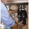 imageGE Continuous Feed Garbage Disposal 13 Horsepower Good for Grinding Fruit Peels Cooked Pasta ampamp Cereal Easy Install Kit Included NonCorded Recommended for 12 Person HomesGFC320N 13 HP NonCorded