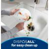 imageGE Continuous Feed Garbage Disposal 13 Horsepower Good for Grinding Fruit Peels Cooked Pasta ampamp Cereal Easy Install Kit Included NonCorded Recommended for 12 Person HomesGFC365W 13 HP Corded Universal 3 Bolt