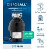 imageGE Disposall Continuous Feed 34 Horsepower Motor Garbage Disposer Good for Grinding Vegetable Peels ampamp Small Bones Easy Install Kit NonCorded Recommended for 24 Person Homes GFC720NGFC765W 34 HP Corded Universal 3 Bolt