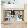 imageGE Disposall Continuous Feed 34 Horsepower Motor Garbage Disposer Good for Grinding Vegetable Peels ampamp Small Bones Easy Install Kit NonCorded Recommended for 24 Person Homes GFC720NGFC765W 34 HP Corded Universal 3 Bolt