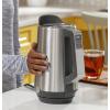 imageGE Electric Kettle  6 Cup Capacity  Digital Temperature Control  Boils Water for Tea Coffee in Minutes  Countertop Kitchen Essentials  1500 Watts  Stainless SteelDigital Control