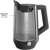 imageGE Electric Kettle  6 Cup Capacity  Digital Temperature Control  Boils Water for Tea Coffee in Minutes  Countertop Kitchen Essentials  1500 Watts  Stainless SteelDigital Control