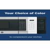 imageGE GCHK07N1WBB Microwave Oven 700watt 6 Auto Cooking Settings ChildLock Technology Kitchen Essentials for The Countertop Dorm Room or Apartment 07 Cu Ft BlackBlack