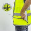 imageGE SAFETY HEAVY DUTY SURVEYOR VEST  10 POCKET GREEN L