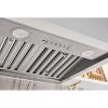 imageGE Smart Range Hood Insert  30 Inch Kitchen Exhaust Fan with 4 Speeds Dimmable LED Lights  Wifi Connectivity ampamp Smart Home Kitchen Essentials for Frequent Cooks  610 CFM  Stainless Steel30 Inch