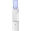 imageGE TopLoading Hot and Cold Water Dispenser  5 Gallon Water Cooler for Home or Office  2 Temperature Settings  Taller 13quot Dispenser Height  Freestanding with LED Night Light CharcoalWhite Freestanding With Child Safety Lock