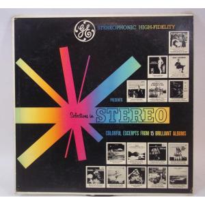imageGeneral Electric Stereophonic Record Colorful Exceprts from 15 Brilliant Albums