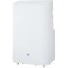 imageGE 10500 BTU Portable Air Conditioner for Medium Rooms up to 450 sq ft 3in1 with Dehumidify Fan and Auto Evaporation Dual Hose Compatible Included Window Installation Kit GreyWhite