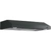 imageGE 30quot Energy Star Certified Under The Cabinet Hood with Convertible Duct Vertical and rear exhaust with 2 Speed Exhaust Fan Reusable Filter and LED Lights in Stainless SteelBlack