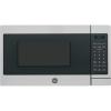 imageGE GCHK07N1WBB Microwave Oven 700watt 6 Auto Cooking Settings ChildLock Technology Kitchen Essentials for The Countertop Dorm Room or Apartment 07 Cu Ft BlackStainless Steel