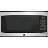 imageGE GCST11X1WSS Microwave Oven 950watt 6 Auto Cooking Settings ChildLock Technology Kitchen Essentials for The Countertop Dorm Room or Apartment 11 Cu Ft Stainless SteelChildLock Technology 11 Cu Ft