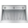 imageGE Smart Range Hood Insert  30 Inch Kitchen Exhaust Fan with 4 Speeds Dimmable LED Lights  Wifi Connectivity ampamp Smart Home Kitchen Essentials for Frequent Cooks  610 CFM  Stainless Steel30 Inch