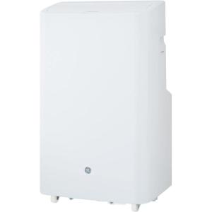 imageGE 10500 BTU Portable Air Conditioner for Medium Rooms up to 450 sq ft 3in1 with Dehumidify Fan and Auto Evaporation Dual Hose Compatible Included Window Installation Kit GreyWhite
