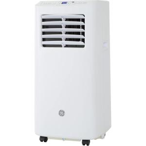 imageGE APMS06BWF DOE Portable Air Conditioner Digital and Remote Control Perfect for Small Size Bedroom or Living Room up to 250 sq ft Easy Install Kit Included New 6000 BTU WhiteWhite
