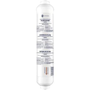 imageGE Appliances Refrigerator Water Filter Certified to Reduce Sediment Chlorine ampamp Other Impurities Easy Install for Builtin Filtration Refrigerators 5Year Lifespan GXRTLLGXRTDR
