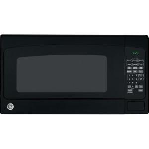 imageGE Countertop Microwave Oven1 200watt Capacity 20 Cubic Ft 8 Auto Setting Cooking Settings ChildLock Technology Kitchen Essentials for the Countertop Dorm Room or Apartment Stainless SteelBlack