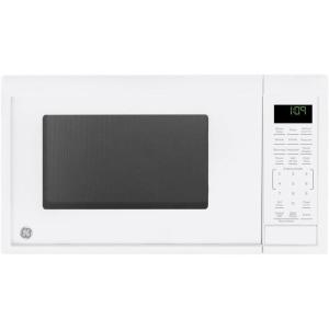 imageGE GCST09N1WWW Microwave Oven 900watt 7 Auto Cooking Settings ChildLock Technology Kitchen Essentials for The Countertop Dorm Room or Apartment 09 Cu Ft WhiteWhite