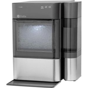 imageGE Profile Opal 20 with 075 Gallon Tank Chewable Crunchable Countertop Nugget Ice Maker Scoop included 38 lbs in 24 hours Pellet Ice Machine with WiFi ampamp Smart Connected Stainless SteelStainless Steel