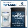 imageGE MWF Refrigerator Water Filter Genuine Replacement Filter Certified to Reduce Lead Sulfur and 50 Other Impurities Replace Every 6 Months for Best Results Pack of 1