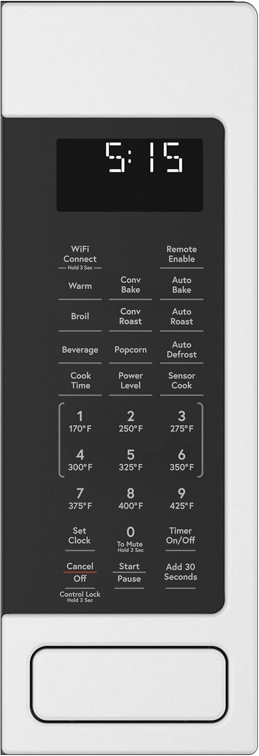imageCaf CEB515P3NDS Countertop Convection Microwave Oven Broil AutoCook Roast Defrost Warm ScantoCook WiFiConnectivity 1000 Watts Smart Home ampamp Kitchen Essentials New 15 Cu Ft Matte BlackMatte White