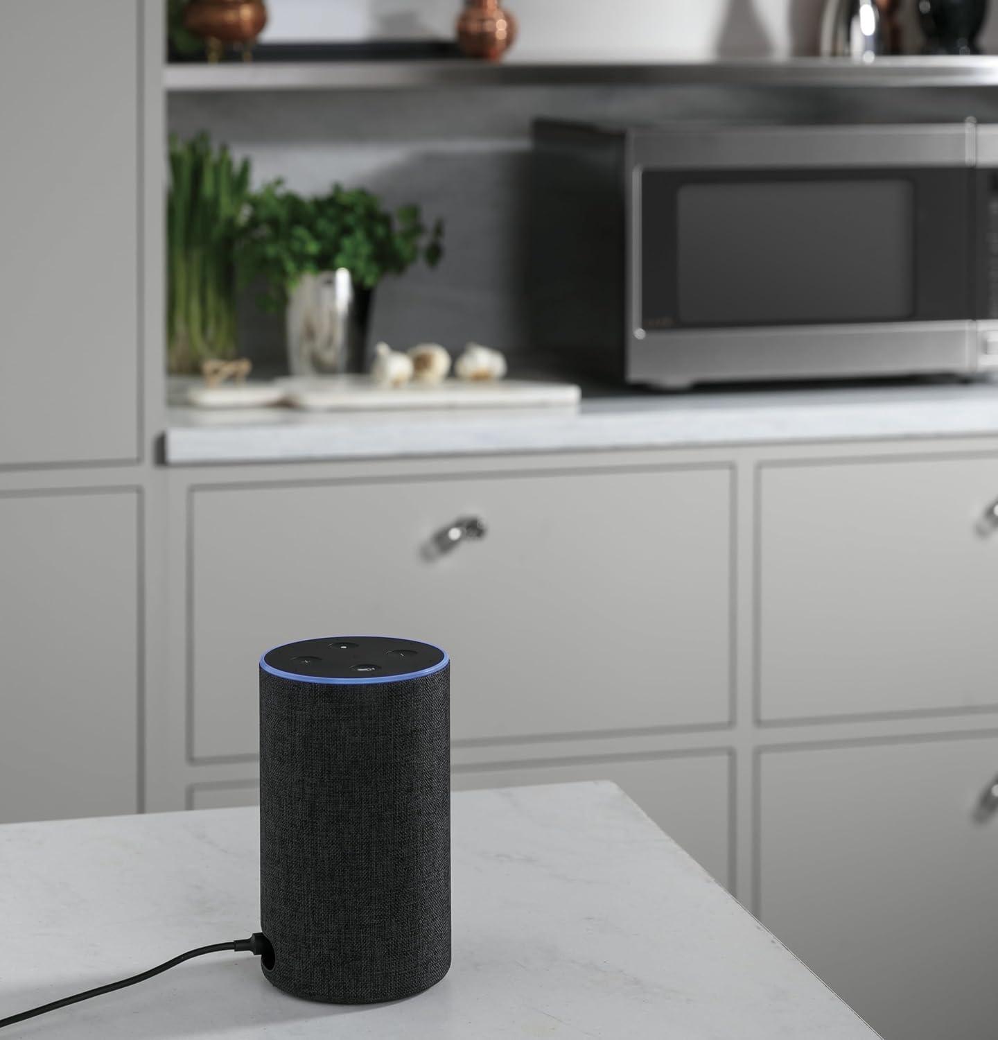 imageCaf CEB515P3NDS Countertop Convection Microwave Oven Broil AutoCook Roast Defrost Warm ScantoCook WiFiConnectivity 1000 Watts Smart Home ampamp Kitchen Essentials New 15 Cu Ft Matte BlackStainless Steel