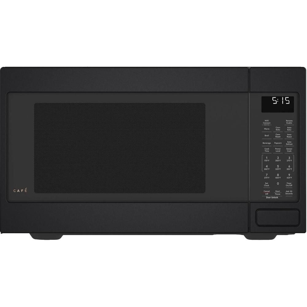 imageCaf CEB515P3NDS Countertop Convection Microwave Oven Broil AutoCook Roast Defrost Warm ScantoCook WiFiConnectivity 1000 Watts Smart Home ampamp Kitchen Essentials New 15 Cu Ft Matte BlackMatte Black