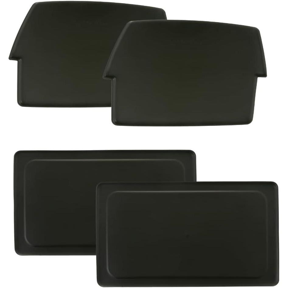 imageGE Appliances Refrigerator Drawer ampamp Bin Liners with Microban for Counter Depth Refrigerators  Durable EasyClean AntiMicrobial ProtectionCounter Depth Models