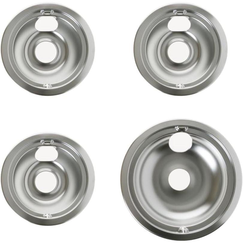imageGE GE3618CA Chrome Kit Drip Pans