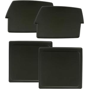 imageGE Appliances Refrigerator Drawer ampamp Bin Liners with Microban for Counter Depth Refrigerators  Durable EasyClean AntiMicrobial ProtectionStandard Depth Models