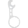 imageGE UCWRNCH Carbon Wrench Allows for Easy Removal of atHome Filtration Compatible with Various Water Filter System Models 1 Count Pack of 1 White1 Count Pack of 1