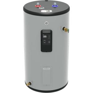 imageGE Appliances 30 Gallon Electric Water Heater with Adjustable Thermostat Short 240 VoltSmart 30 Gallon  10 Yr Warranty