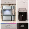 imageGE Profile Opal 20 Ultra Nugget Ice Maker with Side Tank and Scale Inhibiting Filter Scoop Included 38 lbs in 24 Hours Pellet Ice Machine with WiFi ampamp Smart Connected Stone WhiteStone White