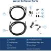 imageGE Smart Water Softener with Integrated Filtration 30000 Grain Reduce Hard Minerals to Whole House Builtin WiFi with Water Flow Alerts Soft Water for Shower Appliances and Plumbing GXMD30W