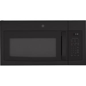 imageGE 18 Cu Ft OvertheRange Microwave Oven with Recirculating VentingBlack