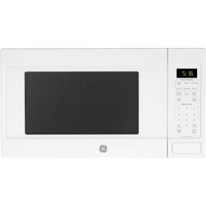 imageGE GCST16S1WBB Microwave Oven 1150watt 8 Auto Cooking Settings ChildLock Technology Kitchen Essentials for The Countertop Dorm Room or Apartment 16 Cu Ft Black16 CuFt White