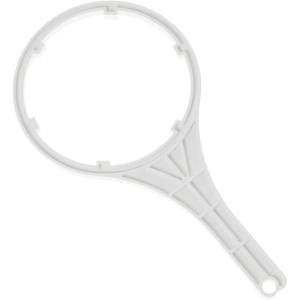 imageGE Plastic Water Filter Wrench  Allows for Easy Removal of AtHome Water Filtration System  Use for 1quot Water Filter Systems  White  HHWRNCH Only compatible with GXWH40L GXWH38S and GXWH35F