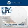 imageGE Appliances UNIVTRAY095 1125Inch Microwave Tray Replacement  Durable HighQuality Glass Turntable Plate for Improved Cooking Performance112 inch