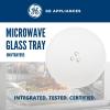 imageGE Appliances UNIVTRAY095 1125Inch Microwave Tray Replacement  Durable HighQuality Glass Turntable Plate for Improved Cooking Performance95 inch