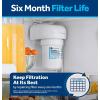 imageGE MWF Refrigerator Water Filter Genuine Replacement Filter Certified to Reduce Lead Sulfur and 50 Other Impurities Replace Every 6 Months for Best Results Pack of 2Pack of 2