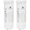imageGE XWFE Refrigerator Water Filter Genuine Replacement Filter Certified to Reduce Lead Microplastics PFOAPFOS and 50 Other Impurities Compatible with GE Appliances Brands Pack of 2Pack of 2