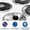 imageGE SensiTemp Coil Cooktop Replacement 4 Pack 2 8 Elements amp 2 6 Elements